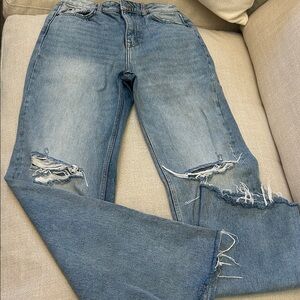 ZARA Distressed Jeans